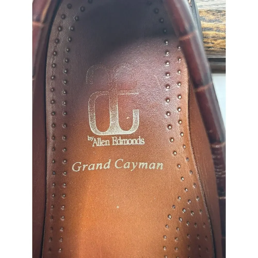 Allen Edmonds shoes wear cayman